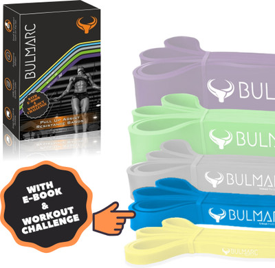 Bulmarc LIGHT Pull Up Resistance Band Fitness Band(Pack of 1)