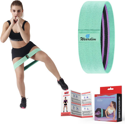 Wearslim Professional Resistance Bands Made Up Cotton-Blended (Small, 12.5 Inch) Resistance Band(Pack of 1)