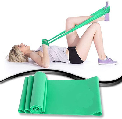 uRock Resistance Band for Physiotherapy, Home Exercise Workout, Stretching | Theraband Resistance Band(Green, Pack of 1)