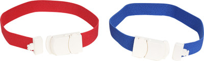 FAIRBIZPS Tourniquet Belt Tourniquet Strap Adjustable and Stretchable Fitness Band(Red, Blue, Pack of 2)