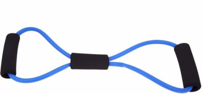 Avomaa Pull Rope Double Stretching Tube Latex Fitness Band Toning Tube@651 Resistance Tube(Multicolor)