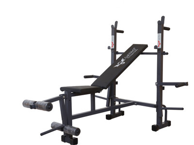 GoFiTPrO 8 in 1 single support black (Prin) Multipurpose Fitness Bench