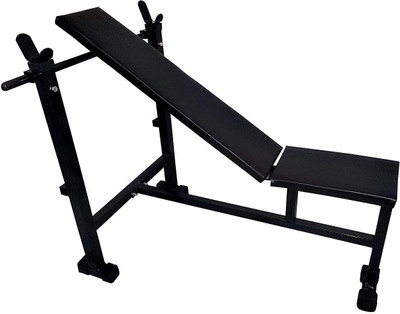 saipro 3 in 1 Incline, Decline and Flat Adjustable Bench for Home Gym Multipurpose Fitness Bench