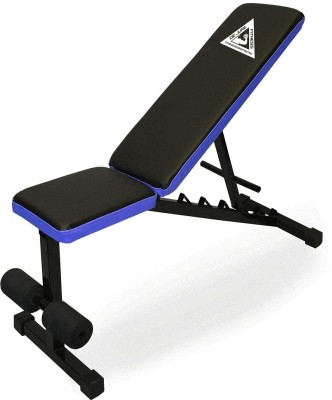 DE JURE FITNESS ( 3 in 1 ) Adjustable Incline,Decline & Flat for Home & Professional Gym Multipurpose Fitness Bench