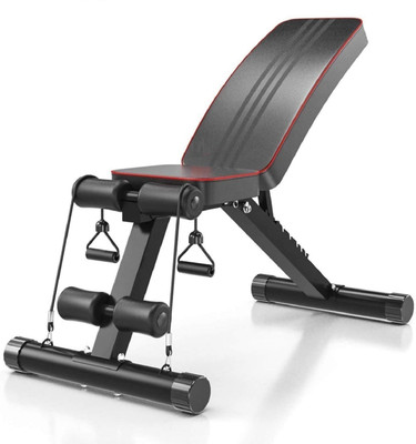 IRIS 6 in 1 Adjustable Home Training Gym Weight Lifting situp Ab Bench Multipurpose Fitness Bench