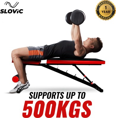 SLOVIC Home Gym | Full Body Workout | Weight Training Bench Multipurpose Fitness Bench