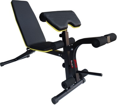 AVON Fitx, AB Bench with 5 Gear Adjustment & Preacher with 3 Gear Adjustment Multipurpose Fitness Bench
