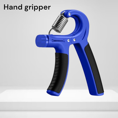 SRD HR-6GH Hand Grip Strengthener, Adjustable Resistance 5-60kg Blue Hand Grip/Fitness Grip(Multicolor)
