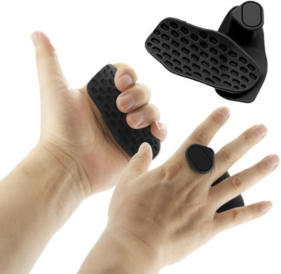 Fitnesstricks Gym Grips Weight Lifting Grips for Men & Women, Anti Slip Workout Grip Hand Grip/Fitness Grip(Multicolor)