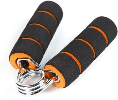 NEPROCK NEW COLLECTION MINI Double Color Foam Wrist Muscle Develope Finger Exercise Hand Grip/Fitness Grip(Orange)