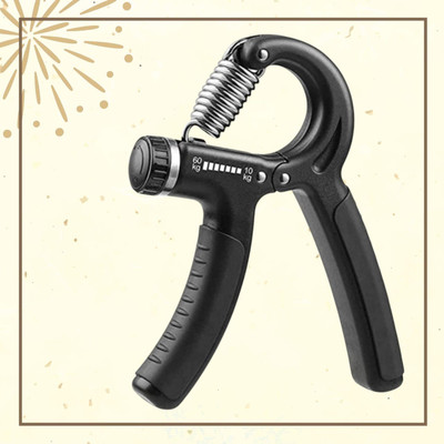 SRD J-9SU Hand Gripper For Best Hand Exerciser Grip Adjustable Hand Grip Hand Grip/Fitness Grip(Black)