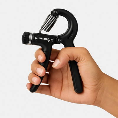 YNJ Hand Power Grip Hand Exerciser Gripper 5-60 Kg For Wrist Forearm Hand Grip/Fitness Grip(Black)