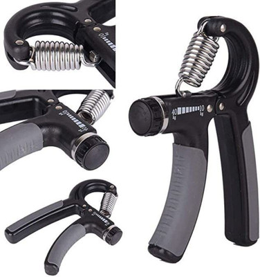 Angl Enterprise fitgrip Wrist Strength Hand Gripper For Wider Wrist Stronger Arm Hand Grip/Fitness Grip(Grey, Black)