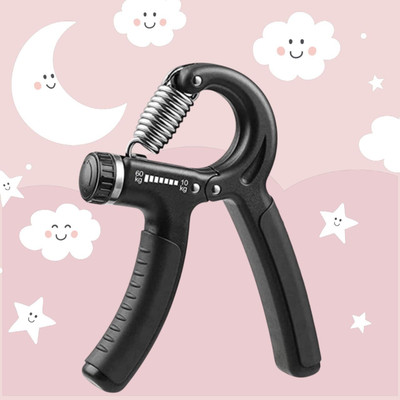 SRD JD-9DJ Hand Gripper For Best Hand Exerciser Grip Adjustable Hand Grip Hand Grip/Fitness Grip(Black)