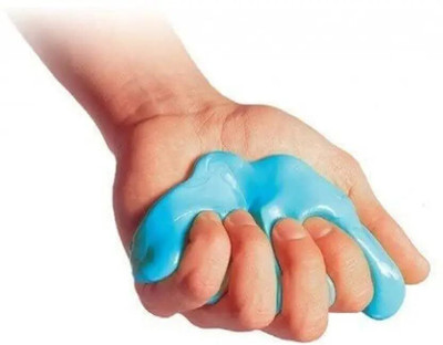 Marinova Therapeutic Standard Hand Exercise Putty for Rehabilitation 100 Gram Hand Grip/Fitness Grip(Blue)