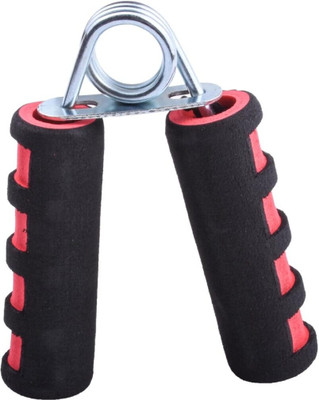 Leosportz Hand Finger Exercise/Gym Workout/Muscle strengthener for Men/Women Foam Hand Grip/Fitness Grip(Red)