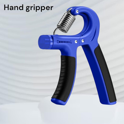 SRD BO-D8A Hand Grip Strengthener, Adjustable Resistance 5-60kg Blue Hand Grip/Fitness Grip(Multicolor)