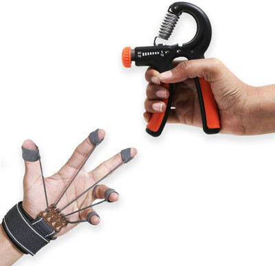 Pheonix Combo of - Hand Grip | Finger Exerciser| Finger Strengthener for men and women Hand Grip/Fitness Grip