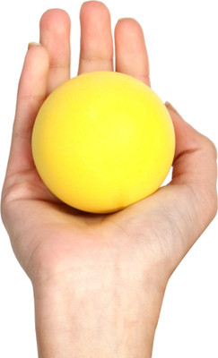 Comfo Smart Physiotherapy Hand Gel Exercise Ball Stress Relief Squeeze Ball for Hand Therapy Hand Grip/Fitness Grip(Yellow)