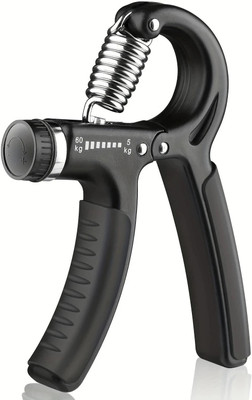 Shopeleven Adjustable Hand Gripper for Men Forearms Grip Strengthener 10-40 Kg Hand Grip/Fitness Grip(Black)