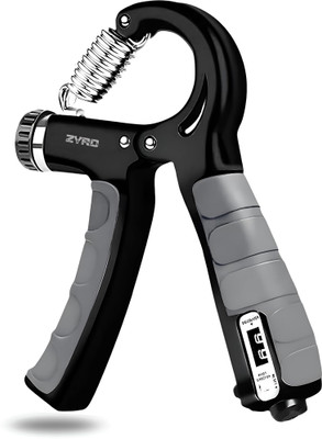 ZYRO Hand Strengthener with Counter, Adjustable Resistance from(5-60 KG) Hand Grip Hand Grip/Fitness Grip(Grey)