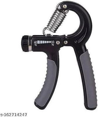 NK HOL Adjustable Hand Gripper for Men Forearms Grip Strengthener 10-40 Kg Hand Grip/Fitness Grip(Black, Grey)