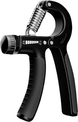 Suthar's Adjustable Hand Grip Strengthener with Forearm Exerciser, Hand Massager Gripper Hand Grip/Fitness Grip(Orange, Black)
