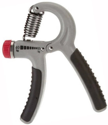 Leosportz Adjustable 10kg to 40kg Hand Gripper Hand Grip/Fitness Grip(Grey)