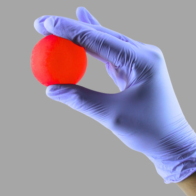 HCG Healthcure generation Quality Product silicone gel ball fior Improve Hand Strength Hand Grip/Fitness Grip(Red)