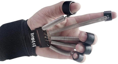 BoldFreek Metal Spring Hand Gripper Exerciser, Finger Strengthener Hand Grip/Fitness Grip(Multicolor)