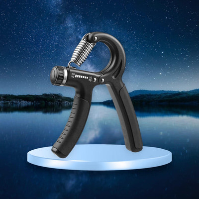 SRD Q9EU-C Hand Gripper For Best Hand Exerciser Grip Adjustable Hand Grip Hand Grip/Fitness Grip(Black)