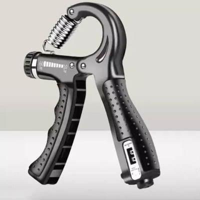 BYKKID Hand Grip Strengthener with Counter Hand Grip/Fitness Grip(Black)