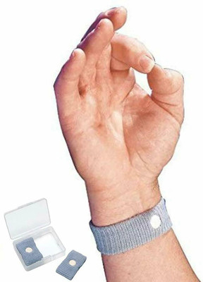 Baikalcart Motion Sickness Band Hand Grip/Fitness Grip(Grey)