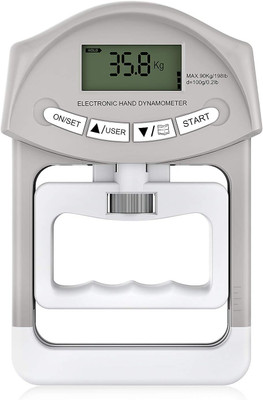 SONGMICS Hand Grip Digital Reinforcer Digital Handheld Dynamometer LCD Display Hand Grip/Fitness Grip(Multicolor)