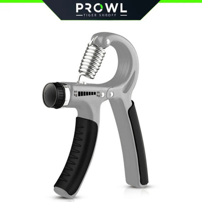 PROWL by Tiger Shroff Adjustable Strengthener |Finger|Exerciser Hand Grip/Fitness Grip(Grey)