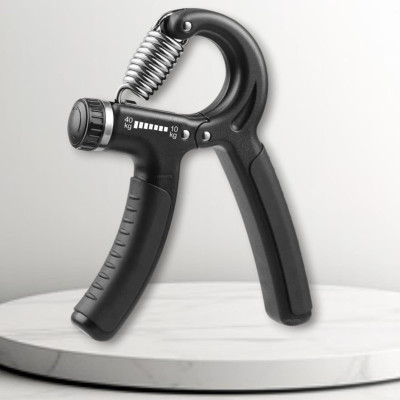 SRD NRD-Y6TG Adjustable Hand Grip Strengthener | Hand Gripper | Finger Grip Hand Grip/Fitness Grip(Black)