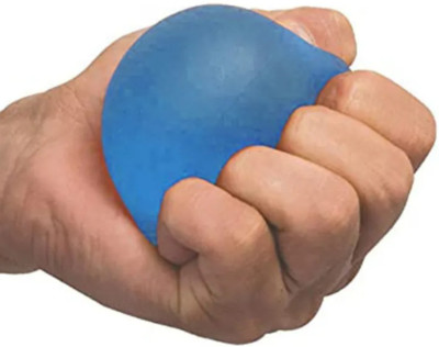 HCG Healthcure generation soft gel Ball hand exerciser with finger physiotherapy Hand Grip/Fitness Grip(Yellow)