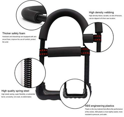 LIVOX Adjustable Forearm Strengthener/ Wrist Exerciser Equipment for Upper Arm Workout Hand Grip/Fitness Grip