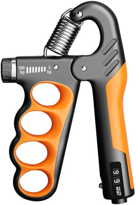 ArrowMax Adjustable Handgrip With Counter For Strengthening Forearms Biceps Triceps Wrist Hand Grip/Fitness Grip