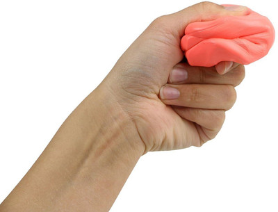 Nlive Theraputtic Standard Hand Exercise Putty For Rehabilitation- Pink Hand Grip/Fitness Grip(Pink)