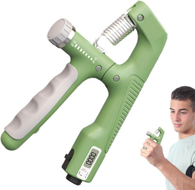 GJSHOP Stable Durable Hand Exerciser Grip Strengthener, Hand Grip Exerciser, Sturdy Hand Grip/Fitness Grip(Green)