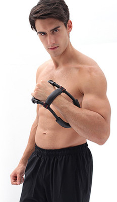 Shopeleven Wrist Forearm Strengthener| Adjustable Resistance Grip Trainer Hand Grip/Fitness Grip(Black)