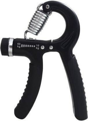 LIONFIT 5-60kg Hand Exerciser 5-60kg with Adjustable Resistance Hand Grip/Fitness Grip(Black)