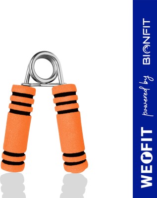 WErFIT Foam Hand Grip Strengthener,Hand & Forearm Exerciser for Men & Women Hand Grip/Fitness Grip(Orange)