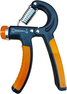 REINDEER Sports Adjustable 10kg - 40kg Hand Gripper Strengthener For Hand Wrist Forearm Hand Grip/Fitness Grip(Black)