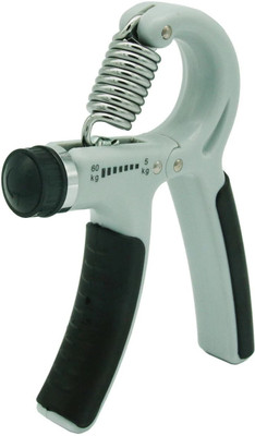 PalmPro ® Adjustable Hand Grip Resistance Range 5-60KG Hand Grip/Fitness Grip(Black, Grey)