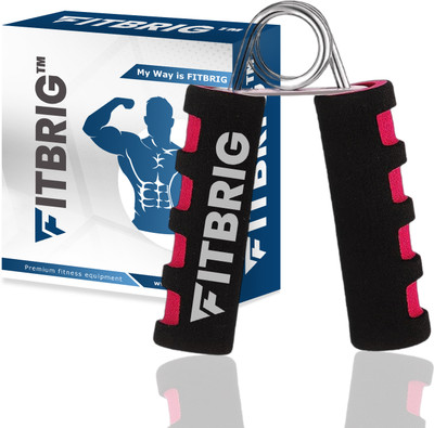 FITBRIG Adjustable Hand Strengthener Home Gym Workout Exercise Equipment for Finger Hand Grip/Fitness Grip