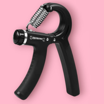 SRD JID8F Adjustable Hand Grip Strengthener | Hand Gripper | Finger Grip Hand Grip/Fitness Grip(Black)