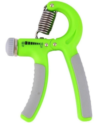 Leosportz Hand Exerciser Grip Strengthener Adjustable 10 Kg to 40 Kg Hand Grip/Fitness Grip(Green)