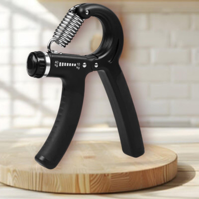 SRD JH-8D Adjustable Hand Grip Strengthener | Hand Gripper | Finger Grip Hand Grip/Fitness Grip(Black)
